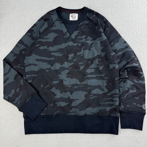Todd Snyder Other - Champion x Todd Snyder Camo Pocket Crew Sweatshirt Mens L $148
